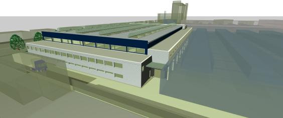 A csehországi gyáregység bővítése